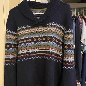 Tommy Bahama Fair Island Shawl Sweater